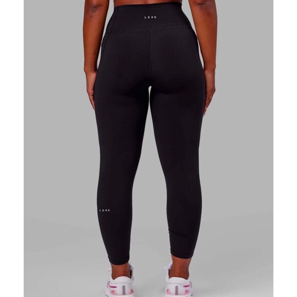 LSKD Fusion Full Length Leggings with Pockets BLACK  Size S BRAND NEW - Picture 4 of 9